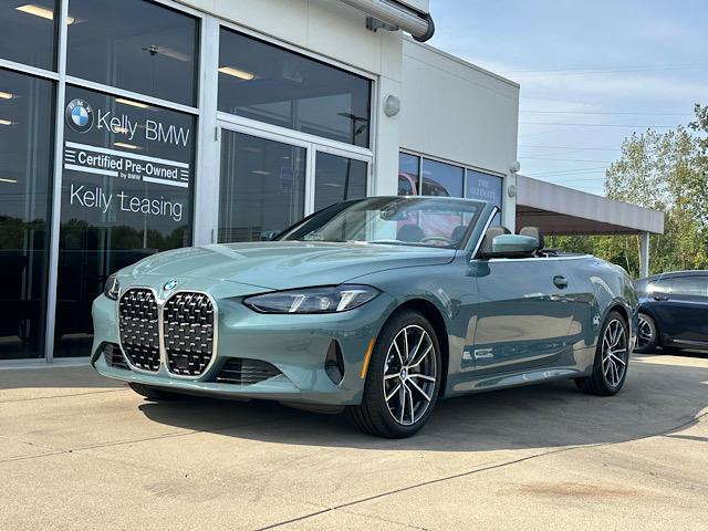 Cape York Green Metallic 2026 BMW 4 Series Convertible All-Wheel Drive 8-Speed Automatic