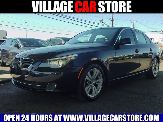 Deep Sea Blue Metallic 2010 BMW 5 Series Sedan Rear-Wheel Drive Automatic